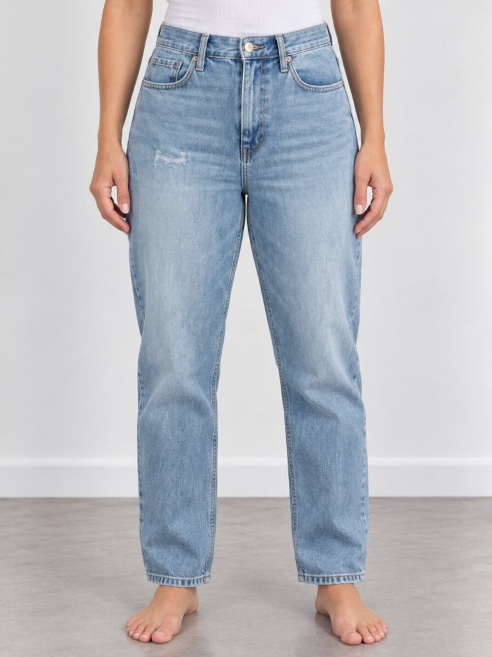 fashion nova high rise blue denim jeans 5 pocket women’s  size 11